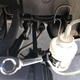 The brake fluid goes round and round (whoa-oh) and it comes out here.